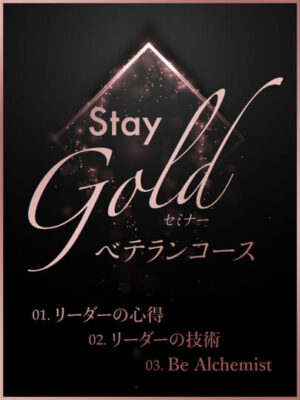 木坂健宣『Stay Goldセミナー ベテランコース』が示す、リーダーのためのビジネス最終進化論。